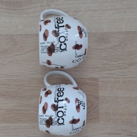 Konitz Coffee Collage set of Mugs 12 oz Germany New - Picture 1 of 6